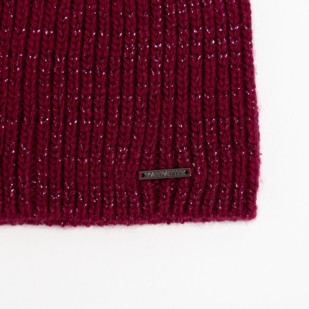 Female cap, wine color, size 56-58-2