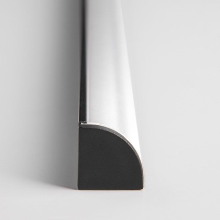 Corner aluminum profile for Elektrostandard LED tape, 2000x16x16 mm, black color-3