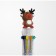 Automatic ballpoint pen, 10 color "New Year. Deer"