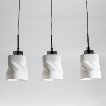 Suspended lamp Citilux "Berta" CL126232, 52x11x45 cm, 3x75W, E27, brown color-8