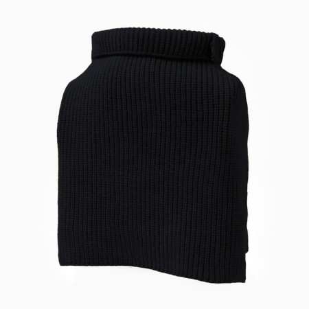 Female Minaku scarf, black color, One size-4
