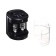 Electric grinder 2 holes Berlingo Power TX, with a container, black