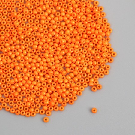 Glass 12/0 "Orange" smooth No. 666 450 gr-1