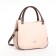 Female bag with lightning, medium size, beige color