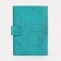 Cover for auto documents on the button, the color is turquoise