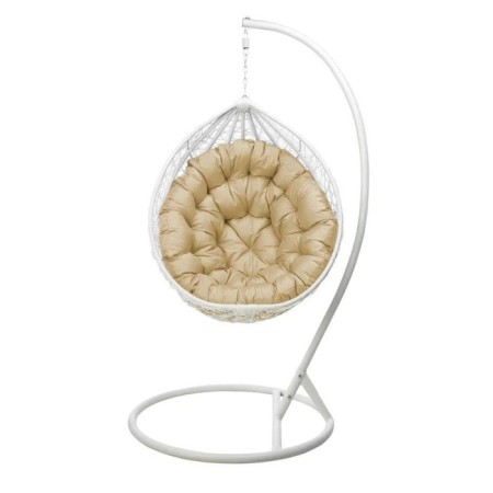 Villy swing pillow, diameter 115 cm, beige color-1