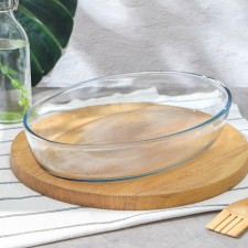 Borcam heat -resistant glass baking and baking.