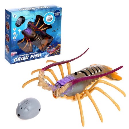 Omar radio -controlled CRAW FISH, light effects