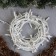 Garland "thread" 10 m, IP65, UMS, white thread, 100 led, glow blue, 220 V