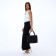 Women's bag with lightning, black color
