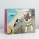 Gift package laminated with a plastic window, packaging, “Summer Stories”, 32.5 x 26.5 x 13.5 cm