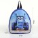 Children's backpack on a zipper, "chosen", blue color