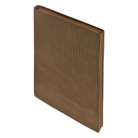 Deliciper of Leduced A5, 80 sheets, line, cover of leathery lights, gray-1