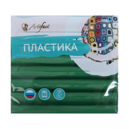 Plastic - polymer clay, 56 g, "classic", herbal green-1