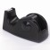 Brauberg adhesive tape is a desktop, weighted, medium, core diameter 25 mm, black