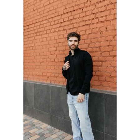 Jumper male ise, size 58, black color-9