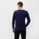 Long-sized male plain, color dark blue, size 56