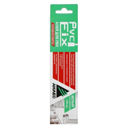 Glue "Anles" PVC Fix, white, for PVC, 150 ml-3