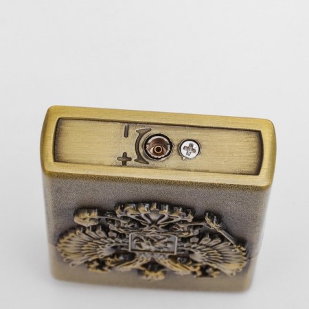 Gas lighter "Emblem", 3.5 x 5.5 cm, mix-7