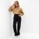 Women's blouse minku: casual collection beige color, pr 46