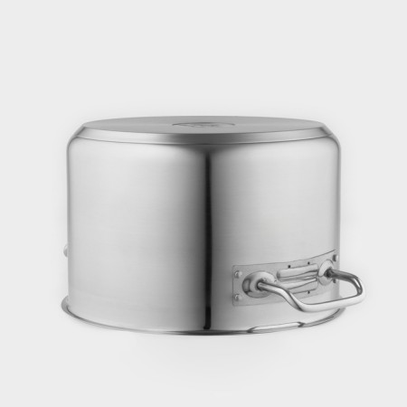 Pan, 9 l, d = 28 cm, h = 17.5 cm, metal cover, triple bottom, induction-3