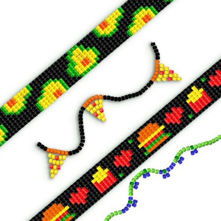A set for beads "Jewelry from beads", mix, in a bag