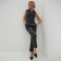 Women's pants Minaku: safari color graphite, river 42