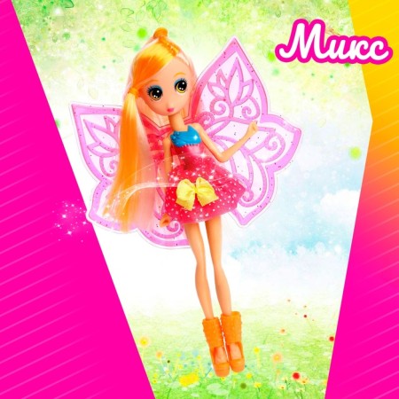 Fairy -tale doll "Fairy" with big eyes, mix-3