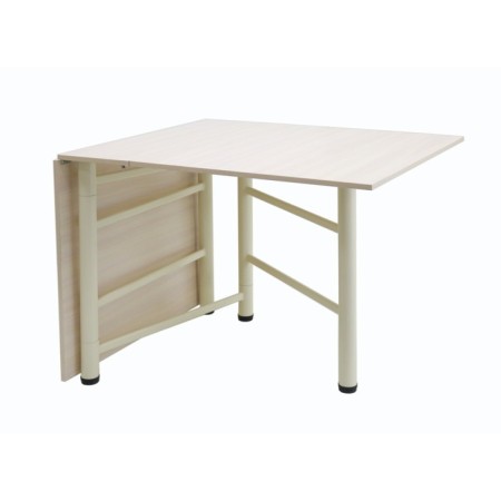 Newspread table, 250 (950/1650) × 800 × 750 mm, color of milk oak-2