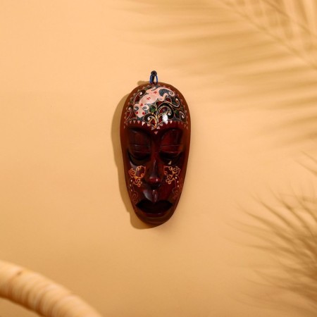 Mask "Style" Wood 20x10x5 cm