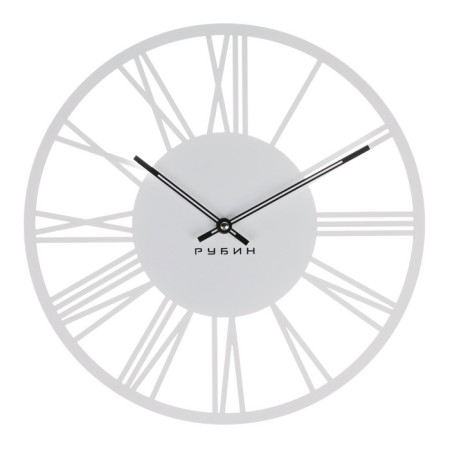 Wall clock: loft, "Rome", silent, d-35 cm-3