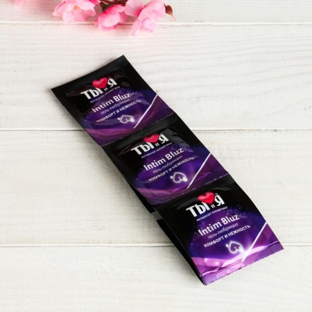 Intimate gel-lubricant you and I intim bluz, water-based lubricant, anal, 4 ml-1