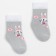 Noski children's terry, the color is light gray, size 7-8