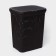 Besnaya basket with a rattan lid, 60 l, 34 × 44 × 56 cm, color mix