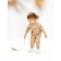 Blood wool and sliders children's fashion, height 62 cm, beige color