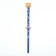 The collar "Bows and Rhinas", 38 x 1.5 cm, Osh 27-33, blue