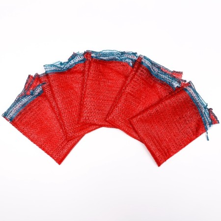 Vegetable grid with handles, red, 30 x 47 cm, 8 kg set 100 pcs-7
