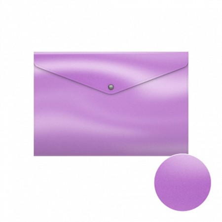 A4, 180 μm button, Erichkrause "Glossy Candy", glossy, translucent, mix-2