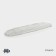 Serving dish magistro "Krast", D = 48.5 × 16.5 cm, glass, transparent