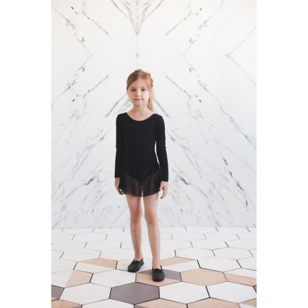A swimsuit for gymnastics and dancing Grace Dance, p. 32, black color-7