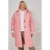 Female coat, size 62, light pink color