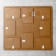 Photo frame of HDF "Our family" in 8 photos 10x15 cm (plastic screen)