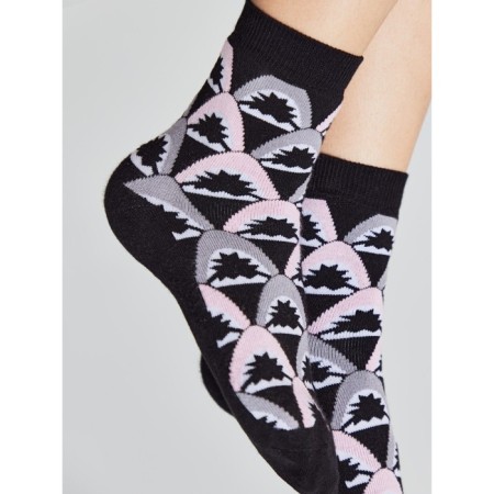 Children's socks with drawings Conte Kids Sof-Tiki, size 22, pink color-2