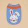 Sweater "Bunny", S (DS 23, Osh 23, OG 26-45 cm
