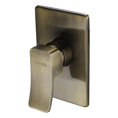 Shower mixer Wasserkraft Exter 1651, single -leaf, without watering can, without spout, bronze