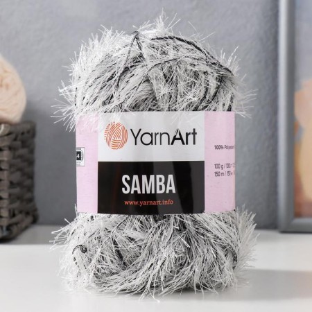 Samba yarn 100% polyester 150m/100g (and 64 Belo Burka)-7