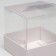 Packaging for confectionery, white, 8 x 8 x 8 cm