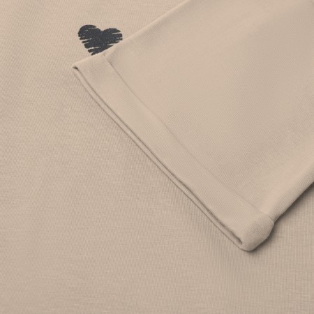 Women's T -shirt, beige color, size 48-2