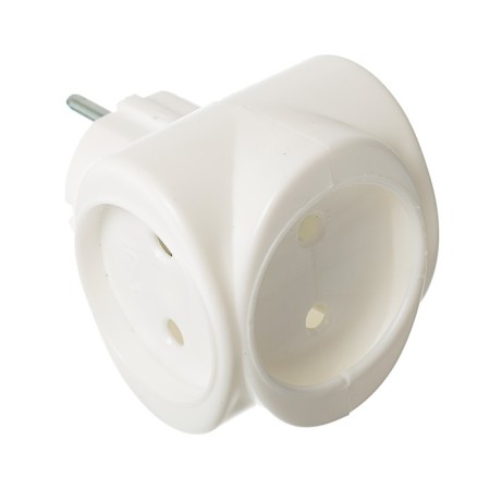 Tip electric rexant, 6 a, without salary, bimetall, white-1