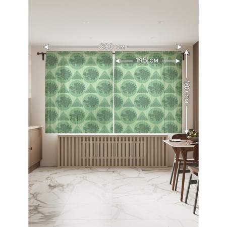 Photo "Green Dragon", size 145x180 cm, 2 pcs-1